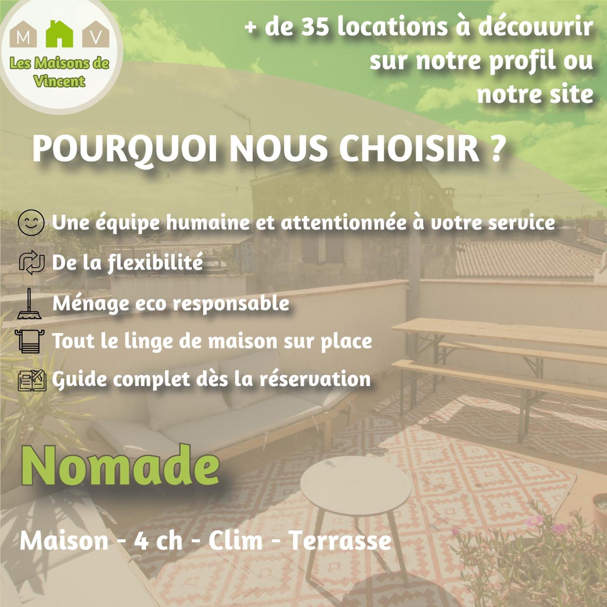 Maison Nomade, Clim - Terrasse Arles Exterior photo